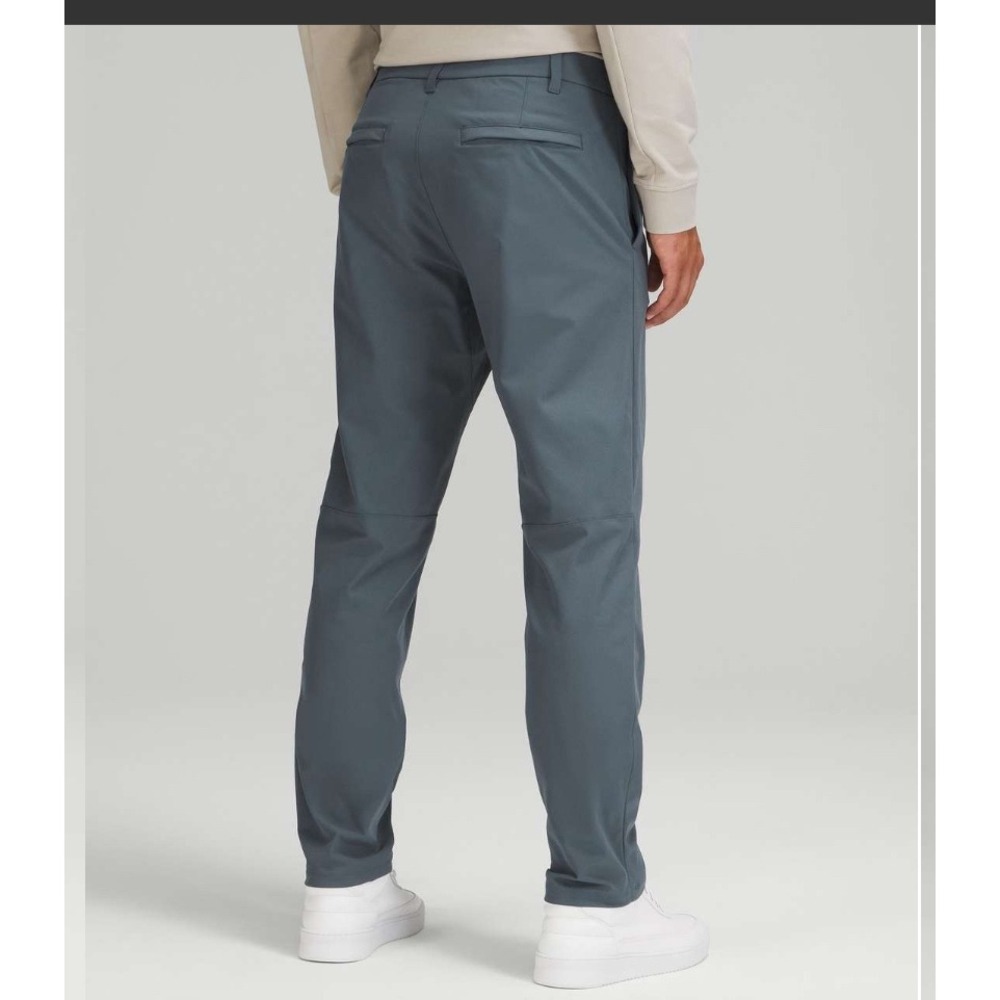 Lululemon Lab Utilitech Expedition Pant Mens Blue Grey Size 35‎ LM5AEXS